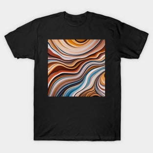 Abstract fluid art T-Shirt